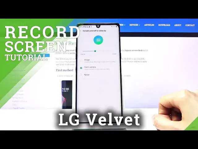 'Video thumbnail for How to Record Screen in LG Velvet – Capture Screen Actions'