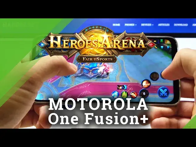 Video thumbnail for Discover Heroes Arena Game Test on Motorola One Fusion+ - Gaming Quality Checkup