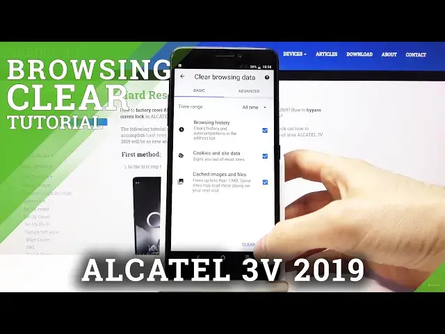 Video thumbnail for How to Clear Browsing Data in ALCATEL 3V 2019 – Delete Browsing History & Saved Passwords