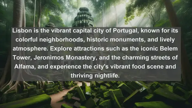 Video thumbnail for Discover the Allure of Portugal: Top 10 Must-Visit Destinations in the Land of Explorers
