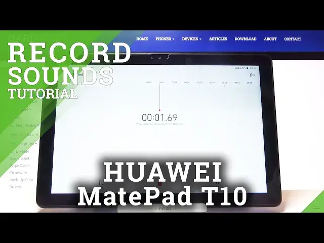 Video thumbnail for How to Record Sounds on HUAWEI MatePad T10 – Sound Recorder