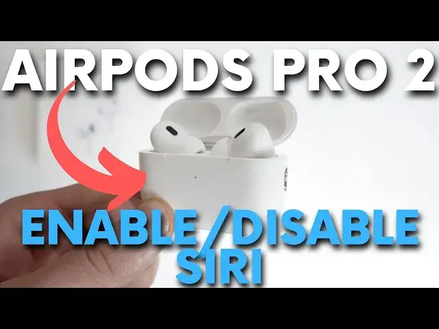 Video thumbnail for How to Turn Off Siri Notifications on AirPods Pro 2?