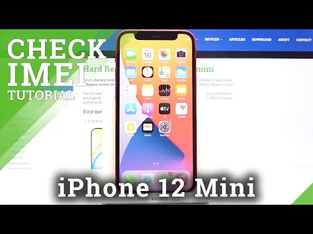 'Video thumbnail for How to Locate IMEI & Serial Number on iPhone 12 mini – IMEI Status'