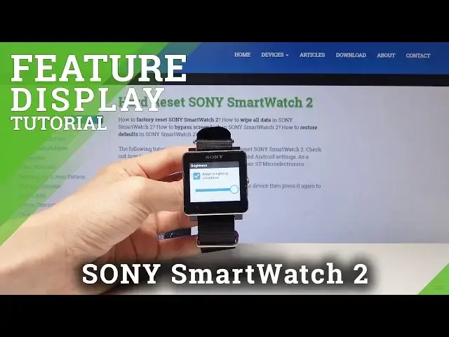 Video thumbnail for How to Change Brightness in SONY SmartWatch2 - Display Solution