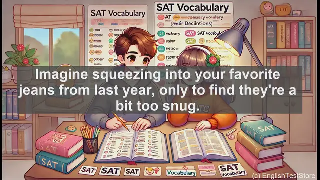 Video thumbnail for 5000 Must Know SAT Vocabulary - What Does 'Pudgy' Mean? SAT Vocabulary Explained