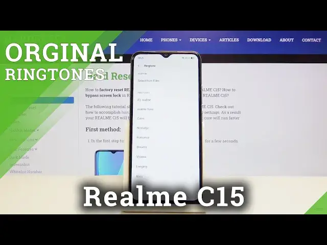 'Video thumbnail for How to Change Ringtone in REALME C15 – Find Ringtone List'