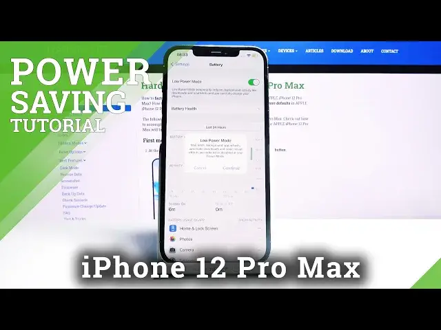 'Video thumbnail for How to Turn On / Off Power Saving Mode on iPhone 12 Pro Max – Battery Saver'