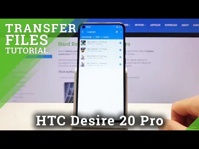 'Video thumbnail for How to Transfer Files in HTC Desire 20 Pro – Move Files'