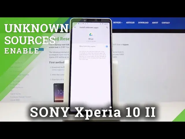 Video thumbnail for How to Allow Unknown Sources in SONY Xperia 10 II – Enable App Installation