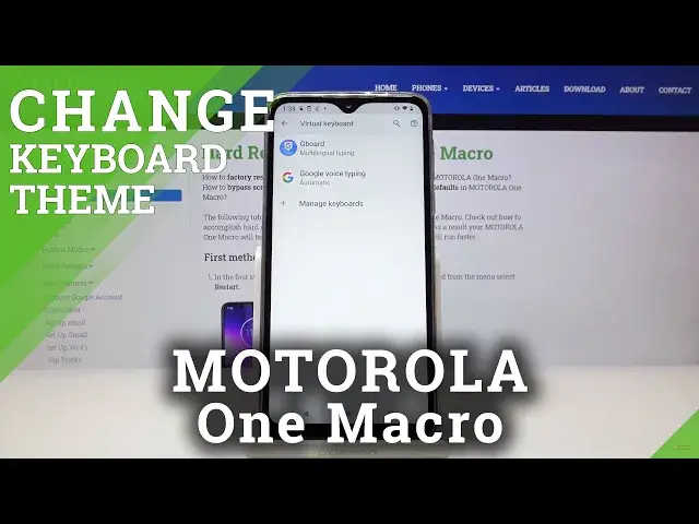 Video thumbnail for How to Change Keyboard Theme in MOTOROLA One Macro – Keyboard Settings