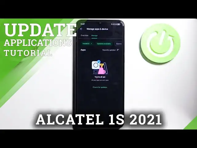 Video thumbnail for How to Update Apps on ALCATEL 1S 2021 – Download Latest Apps Version