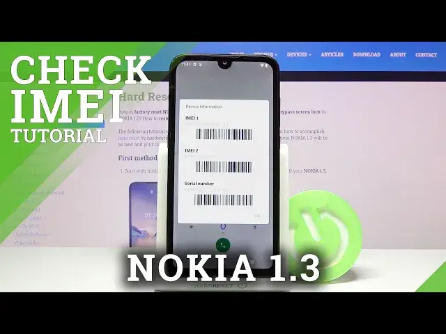 'Video thumbnail for How to Locate IMEI & SN in NOKIA 1.3 – IMEI Status & Serial Number'