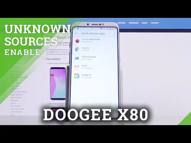 'Video thumbnail for How to Allow Unknown Sources in DOOGEE X80 – Download From Unknown Sources'