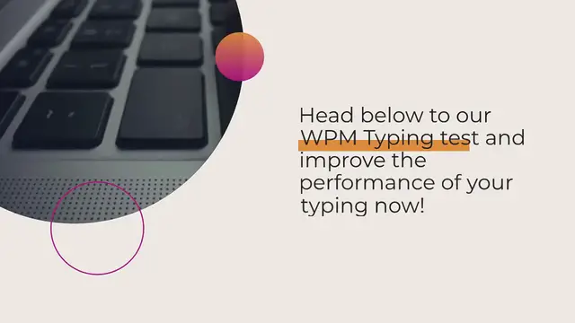 Video thumbnail for WPM Test | Words Per Minute Typing Test