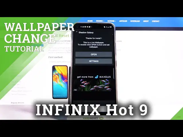 Video thumbnail for How to Download and Apply Galaxy Wallpaper in Infinix Hot 9 – Magic Fluids
