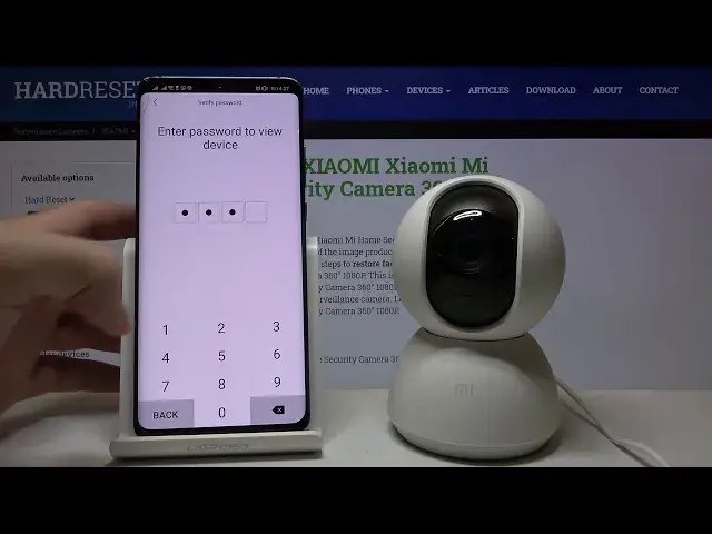 Video thumbnail for How to Disconnect XIAOMI MI Home Security Camera 360 from Android Phone