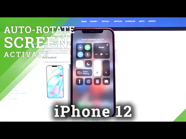 'Video thumbnail for How to Turn On Auto Rotate Screen in iPhone 12 – Disable Reorient Screen'