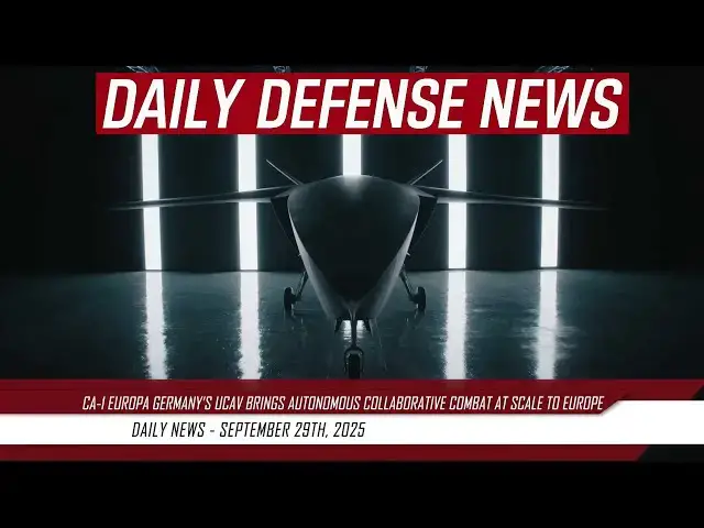 'Video thumbnail for Germany Unveils CA 1 Europa Drone  NATO’s Next Gen Combat Aircraft'