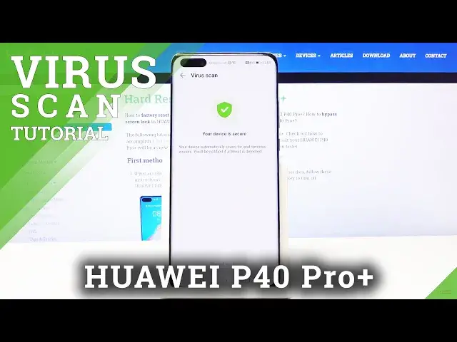 'Video thumbnail for How to Virus Scan HUAWEI P40 Pro+ - Security Scan'