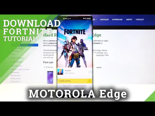'Video thumbnail for How to Install Fortnite on Motorola Edge after Ban – Fortnite Installation via Web Browser'