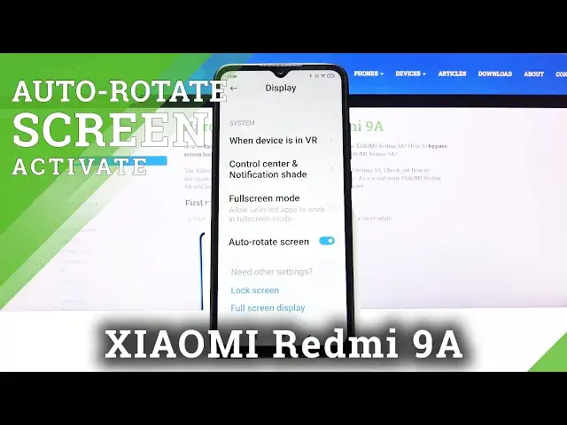 'Video thumbnail for How to Activate Auto Screen Rotation in Xiaomi Redmi 9A - Rotate Screen Feature'