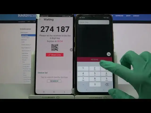 'Video thumbnail for How to Move Data from SAMSUNG Device to OPPO A15 – Send Anywhere App'