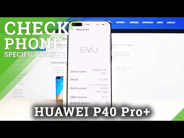 'Video thumbnail for How to Check Phone Specification on Huawei P40 Pro+ - List of Specification'