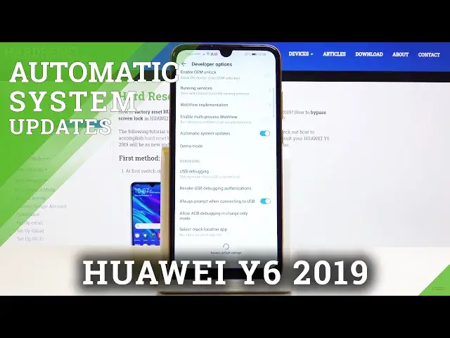 Video thumbnail for How to Set Auto System Updates in HUAWEI Y6 2019 – Enable Automatic System Update