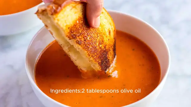 Video thumbnail for Tomato soup recipe