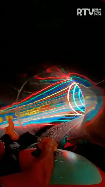 Video thumbnail for Twist 🥴 WATER SLIDE at AquaMagicaa Water Park #waterpark #shorts #trending