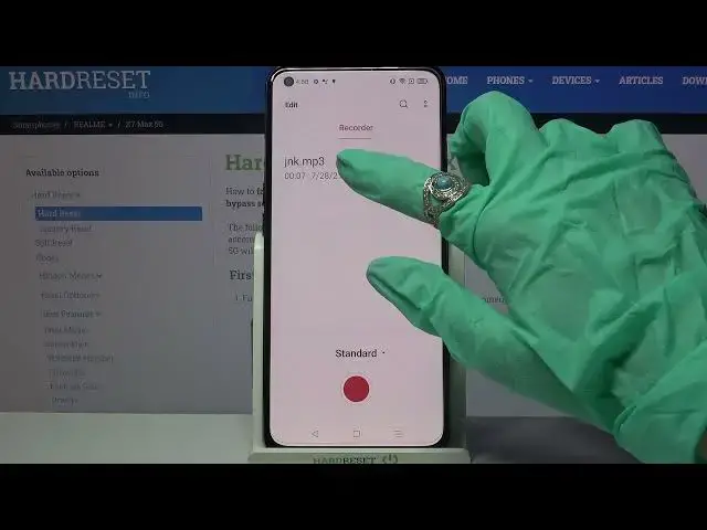 Video thumbnail for How to Save Sound Recording – Manage Voice Recorder App  on REALME X7 Max