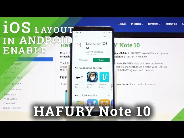 'Video thumbnail for How to Download and Install iOS Launcher in HAFURY Note 10 – iOS Launcher on Android'