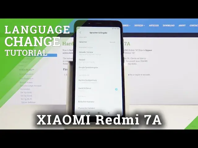 'Video thumbnail for How to Change Language in XIAOMI Redmi 7A – Language Settings'