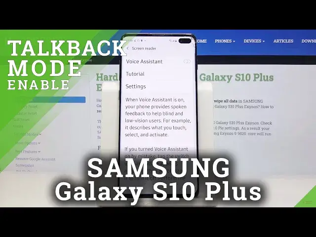 'Video thumbnail for How to Activate Voice Assistant in SAMSUNG Galaxy S10 Plus – Enable Talkback'