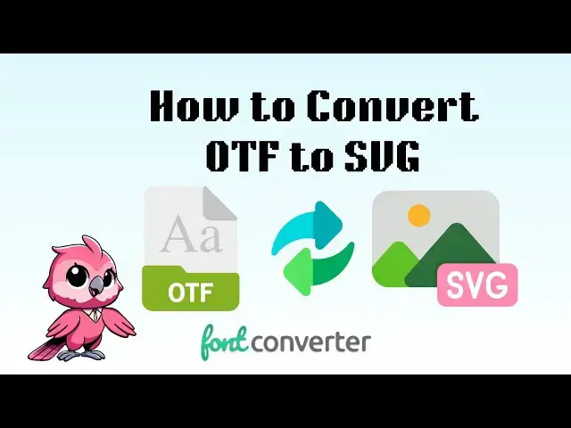 Video thumbnail for How to Convert OTF to SVG (Simple Guide)