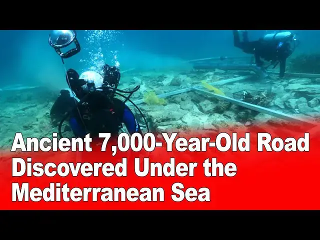 Video thumbnail for Ancient 7,000-Year-Old Road Discovered Under the Mediterranean Sea 🌊🗿