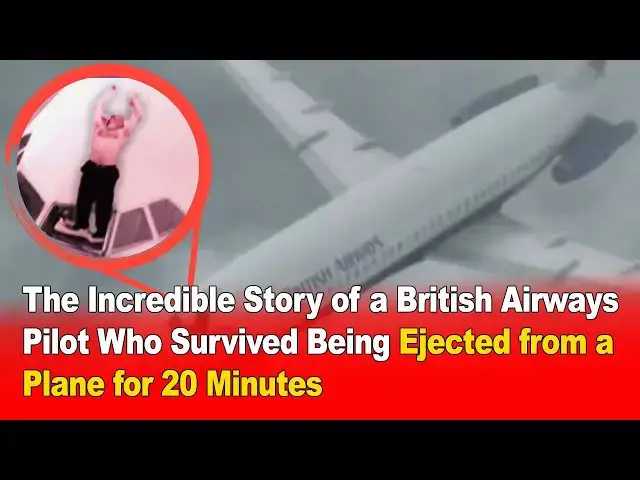 Video thumbnail for The Incredible Story of a British Airways Pilot Who Survived Being Ejected from a Plane ✈️😱