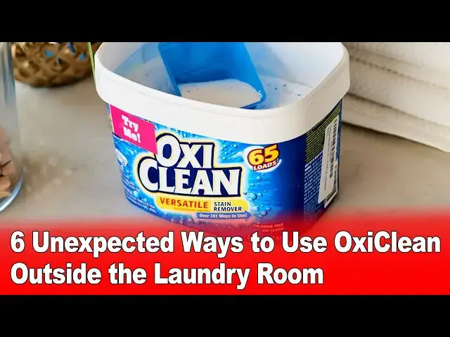 Video thumbnail for 6 Unexpected Ways to Use OxiClean Outside the Laundry Room