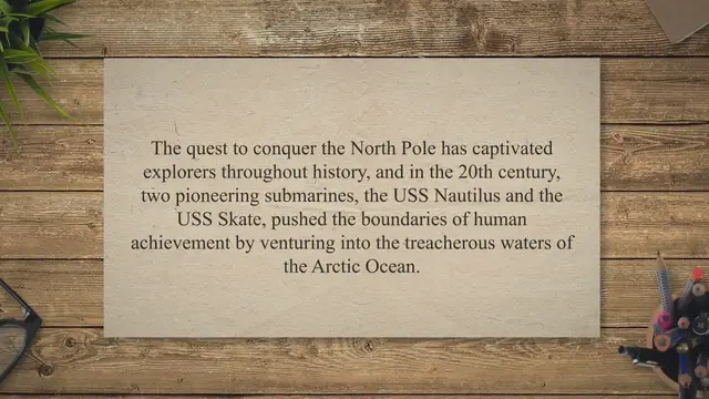 'Video thumbnail for USS Skate – The First Submarine To Surface At The North Pole'
