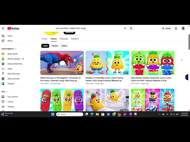 Video thumbnail for reuploaded video thumbnail mistakes in wolfoo viv and denny yum yum kids and pit and penny