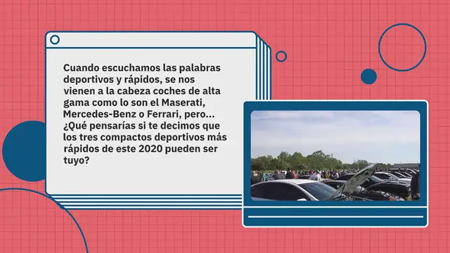 Video thumbnail for Descubre los 3 compactos deportivos más rápidos de 2020