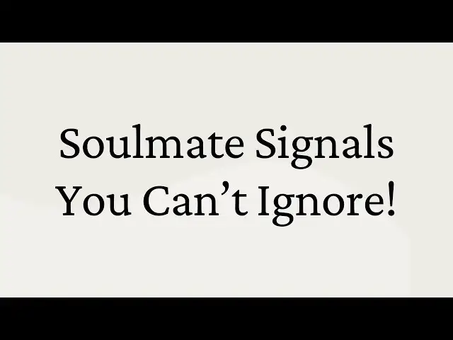 Video thumbnail for 8 Sure Signs Your Soulmate Is Thinking of You!