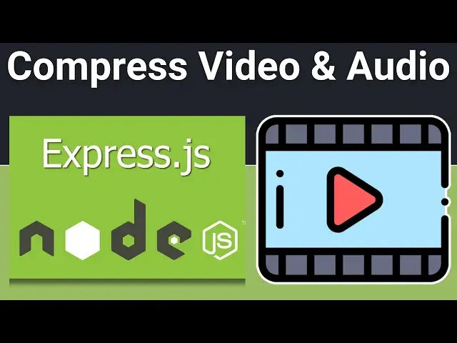 Video thumbnail for Node js Express FFMPEG Project to Compress and Reduce Size of Video & Audio in Browser