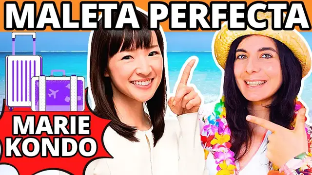 'Video thumbnail for Cómo hacer la MALETA de VIAJE perfecta 😍😍 [método MARIE KONDO] Trucos Konmari + ahorrar espacio'