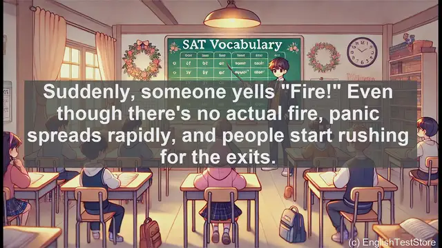 Video thumbnail for 5000 Must Know SAT Vocabulary - SAT Vocabulary: Understanding 'Hysteria'