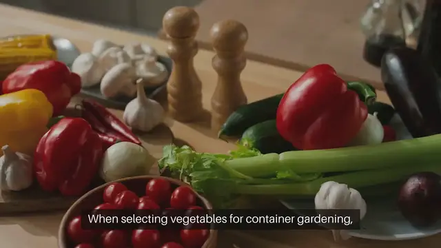 Video thumbnail for Best Vegetables For Container Gardening