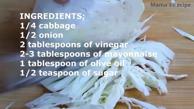 'Video thumbnail for Cabbage Salad | Pasta Salad | Salad'