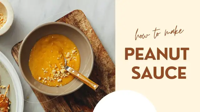 Video thumbnail for Peanut Sauce