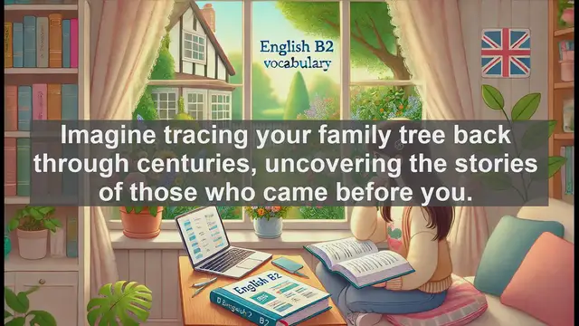 Video thumbnail for 1500 Must Know CEFR B2 Vocabulary - Ancestor: Exploring Our Family Roots and Lineage