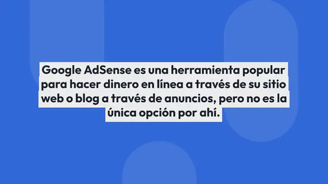 Video thumbnail for 21 Mejores Alternativas de AdSense a Considerar Para su Sitio Web en 2024